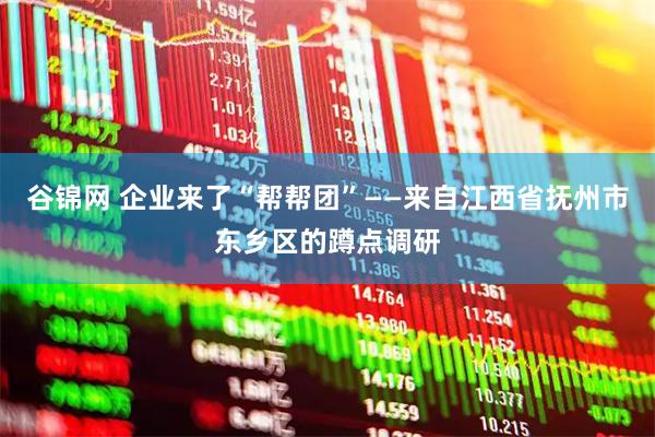 谷锦网 企业来了“帮帮团”——来自江西省抚州市东乡区的蹲点调研